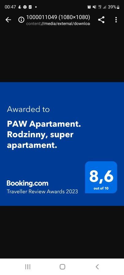 Paw Apartament. Rodzinny, Super Apartament. Koszalin Exterior photo